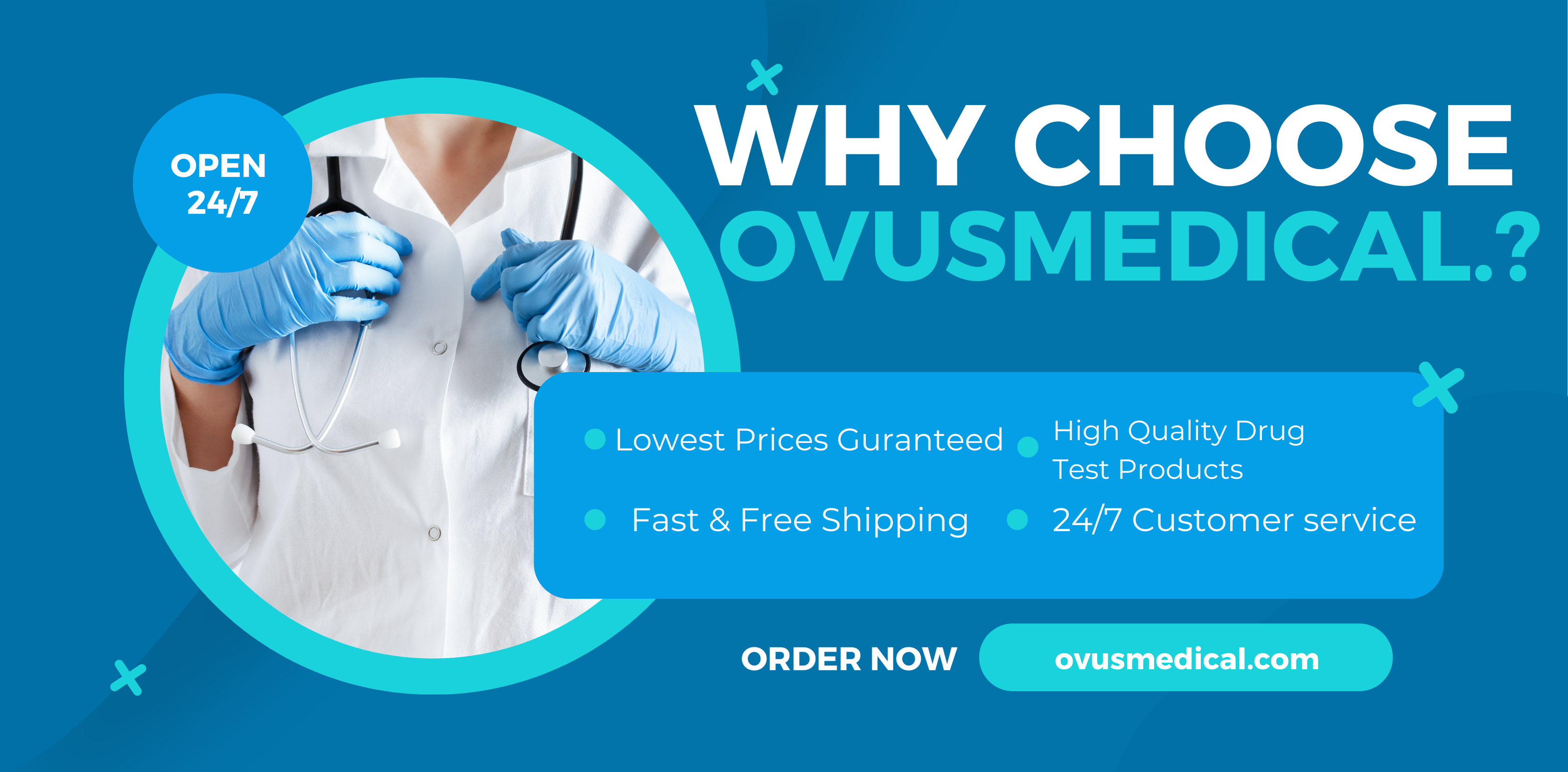 Why choose Ovus Medical for your Drug testing needs.