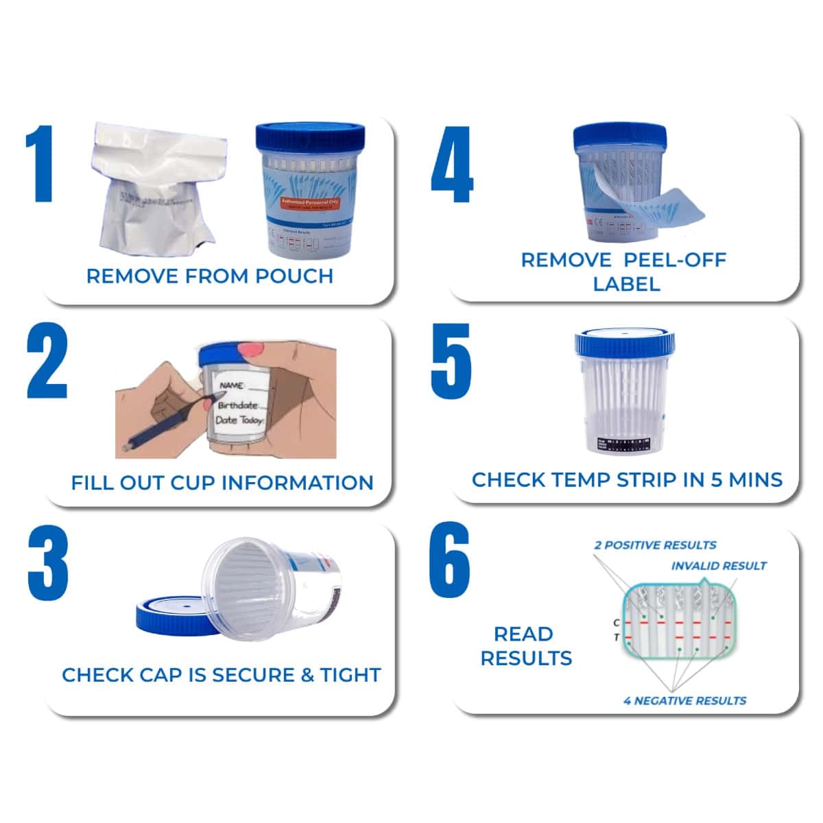 ovusmedical.com drug testing cup instructions