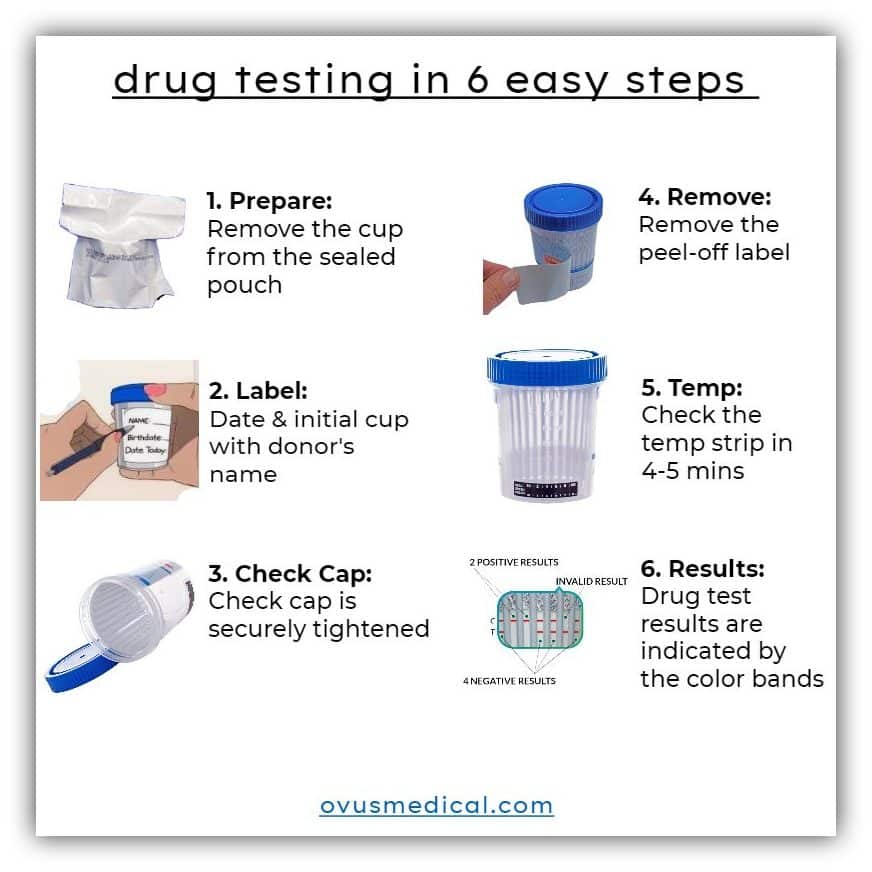 drug testing in 6 easy steps