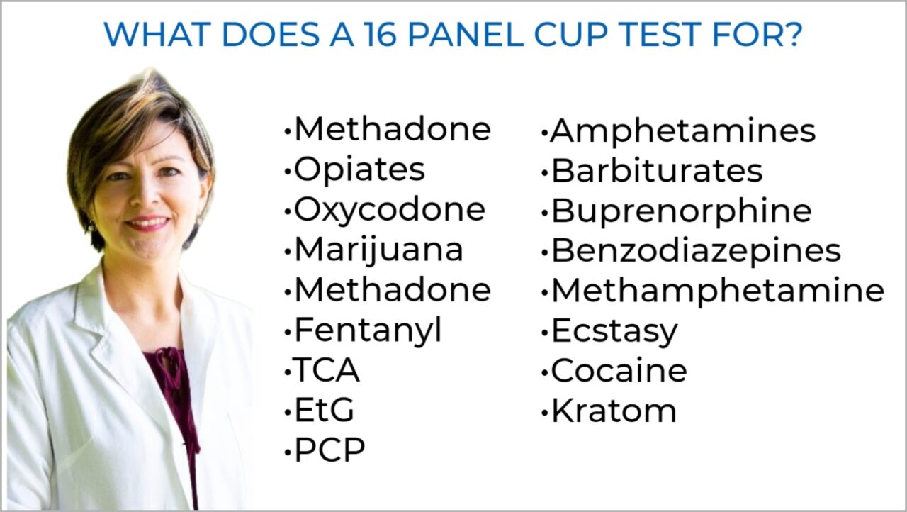 16 Panel Drug Test Containing Tests Ovus Medical 1466