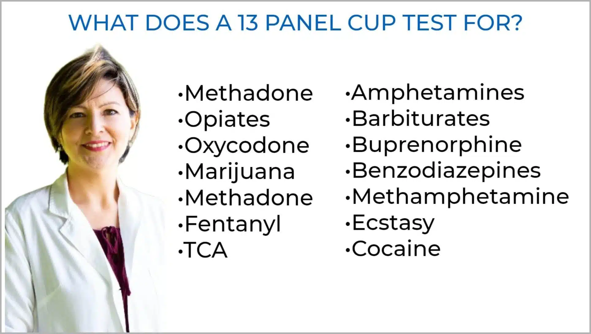 ovus medical WHAT DOES A 13 PANEL CUP TEST FOR