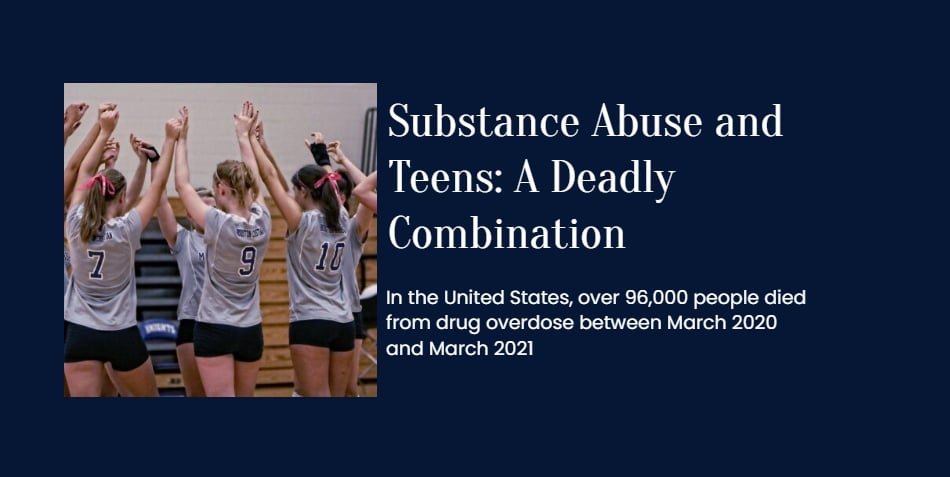 Substance Abuse and Teens: A Deadly Combination