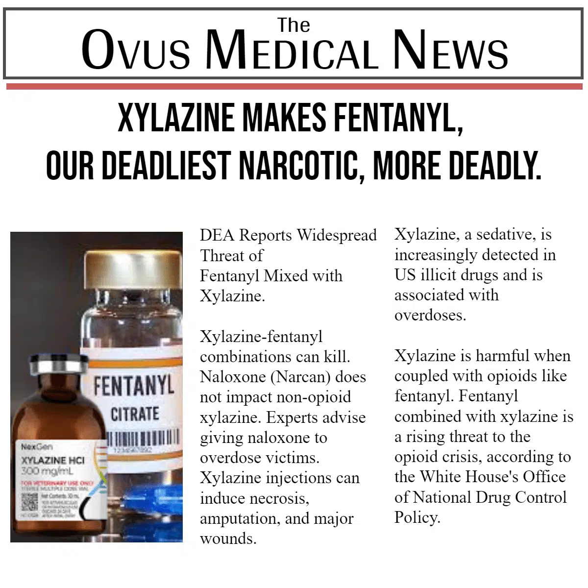 ovusmedical.com Xylazine Fentanyl Drug Testing Strips Save Lives FB