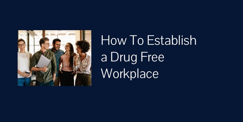 How to Establish a Drug Free Workplace