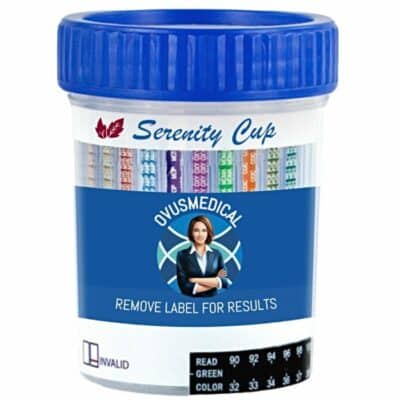 OVUSMEDICAL.COM 15 Panel Drug Test Cup with Adulterants