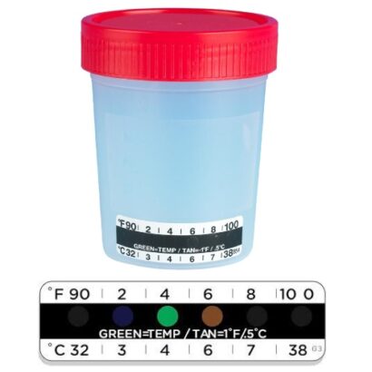 ovusmedical.com Urine Specimen Cups With Temperature Strip 120ml 1