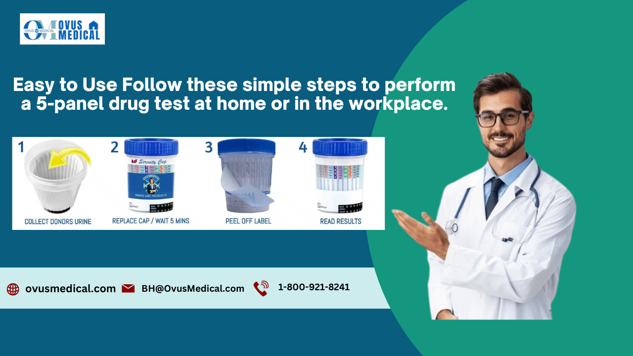 5 Panel Drug Test Reliable, Fast & Affordable Drug Screening Solutions