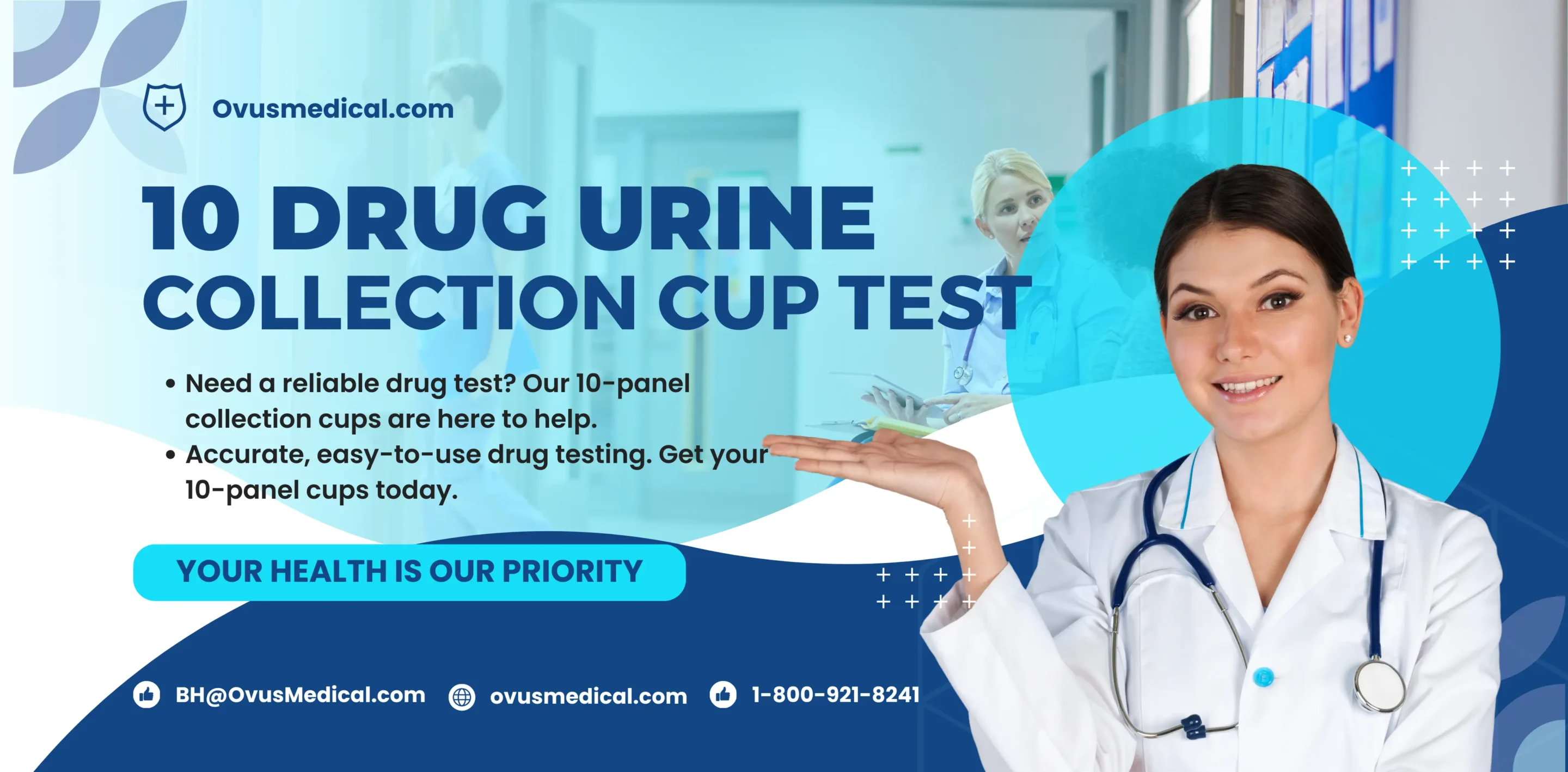 10 Drug Urine Test Collection Cup