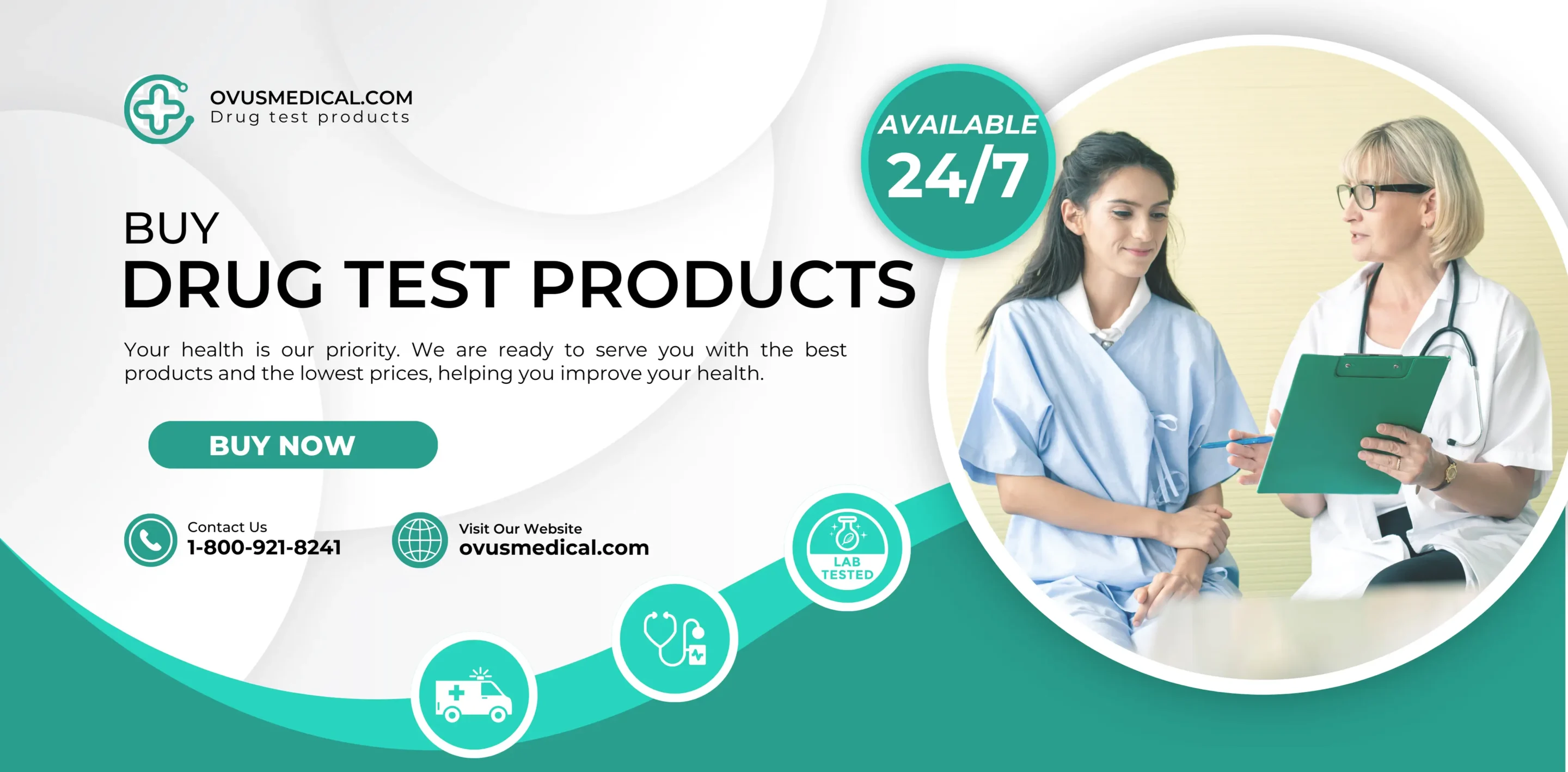 6 Panel drug test with high quality products