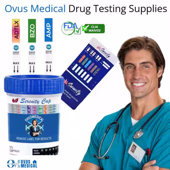 ovusmedical.com drug testing supplies